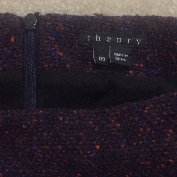 Theory Wool Blend Skirt - Picture 8 of 15